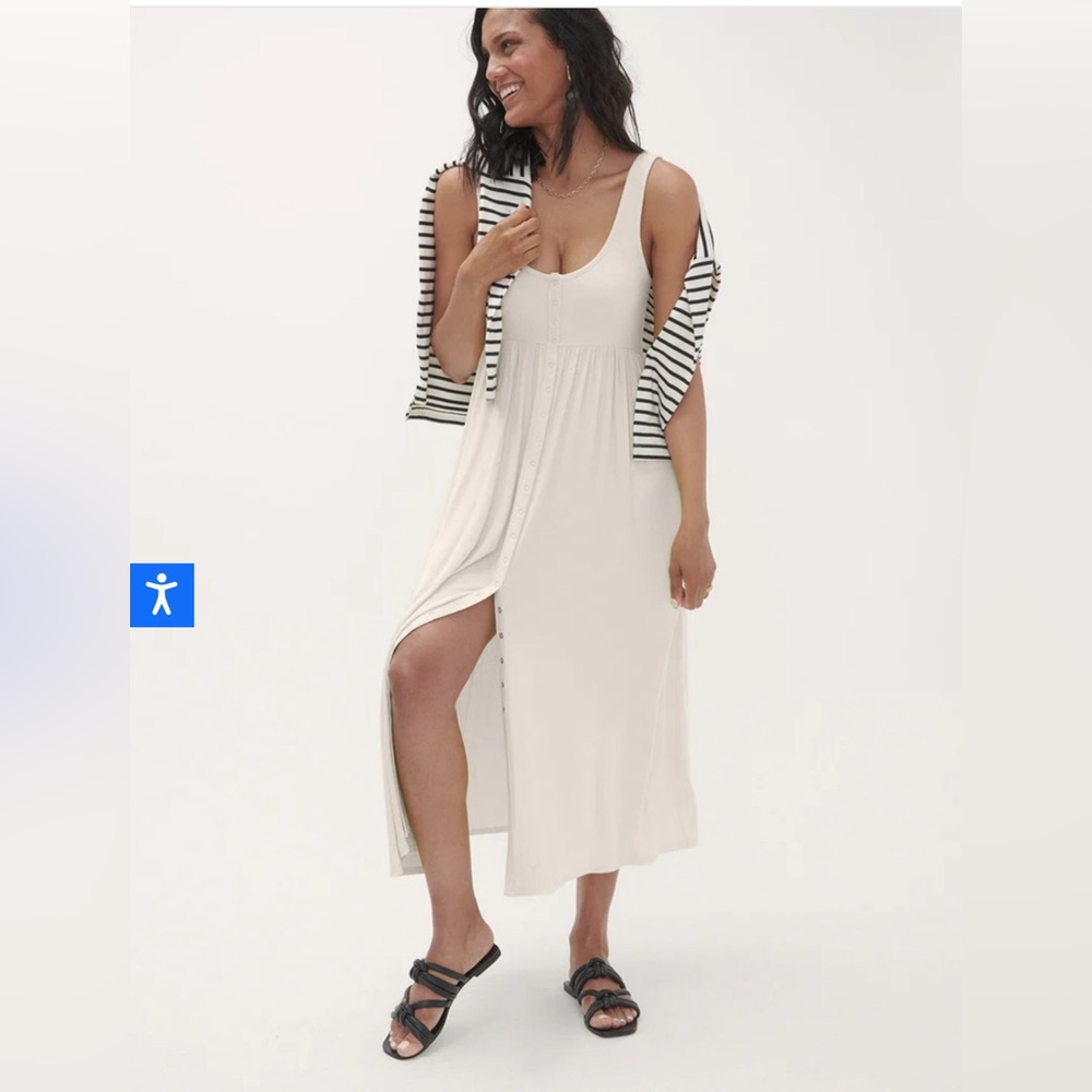 HATCH Maternity Softest Rib Nursing Tank Dress